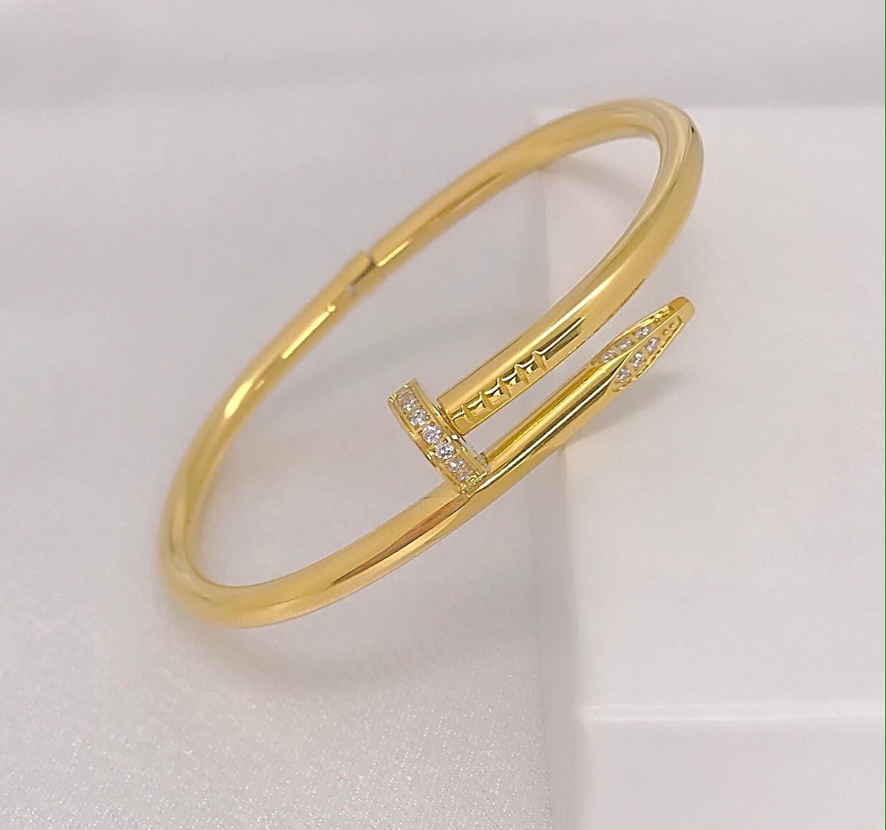 Nail Bracelet with Stones