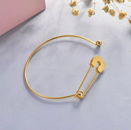 Safety Pin Bracelet