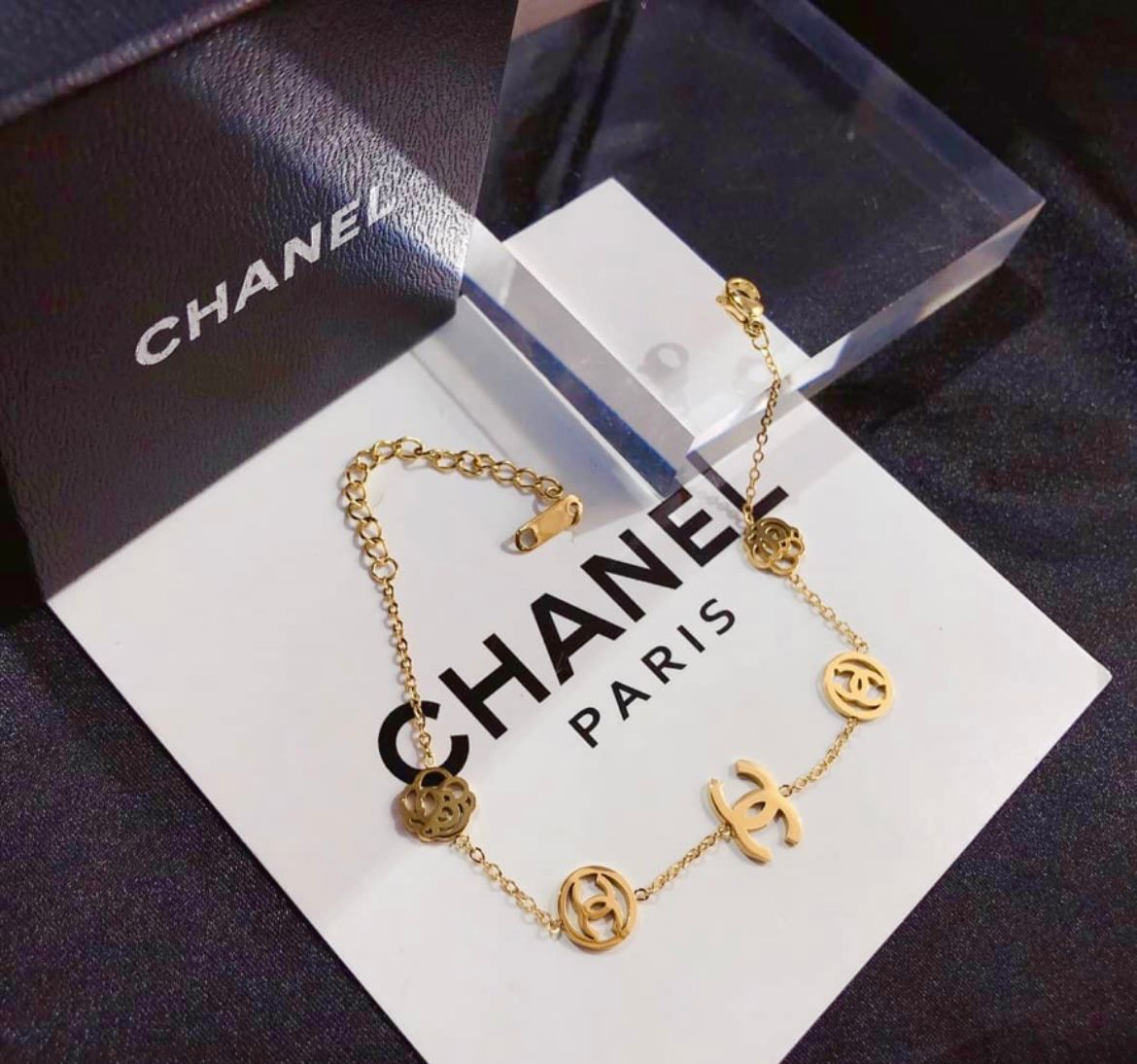 Chanel Inspired Bracelet