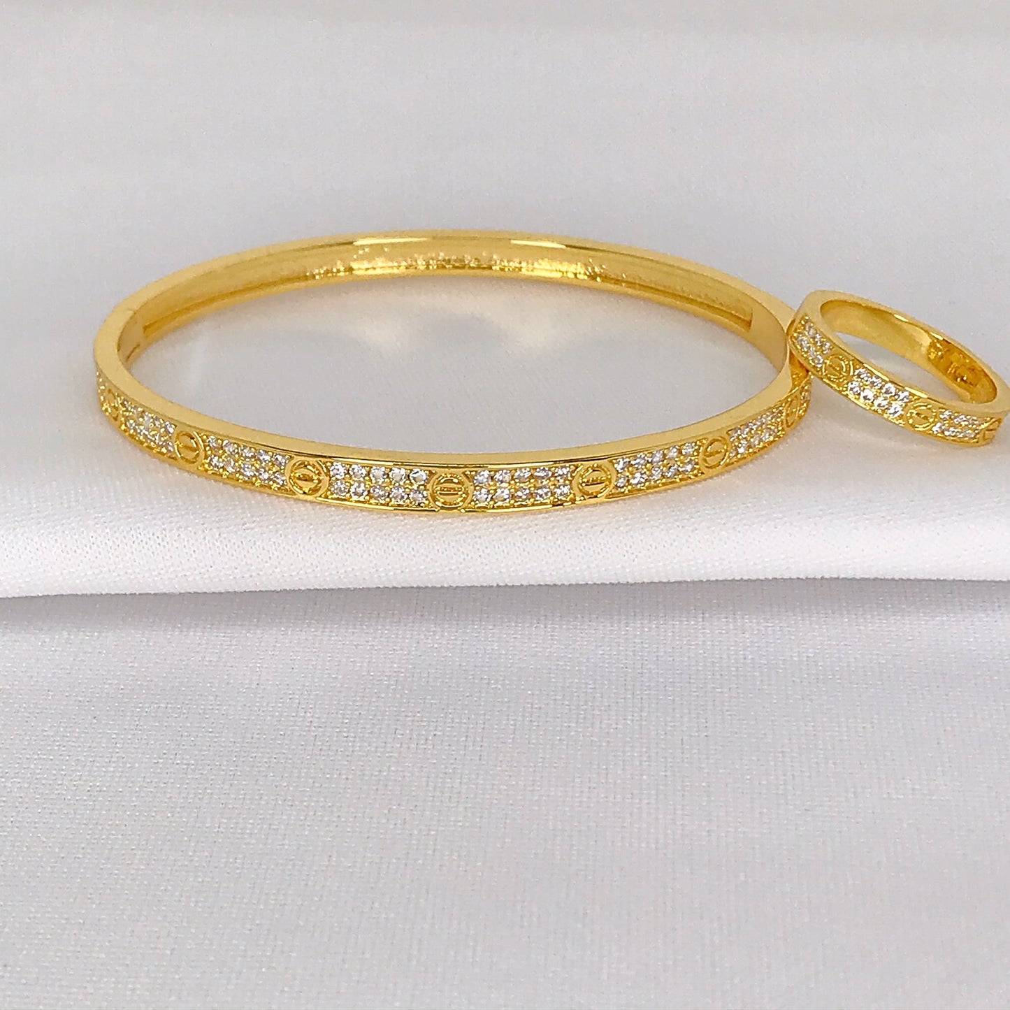 Diamond Bracelet Set