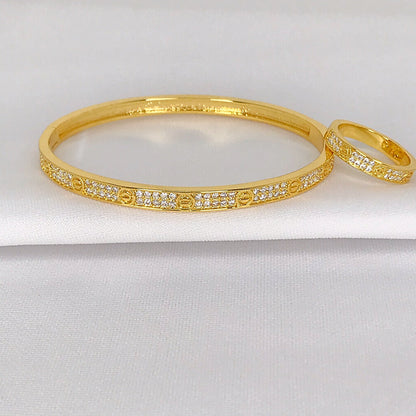 Diamond Bracelet Set