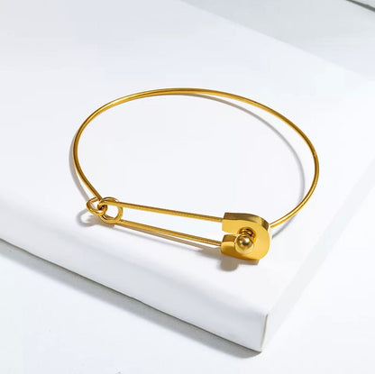 Safety Pin Bracelet