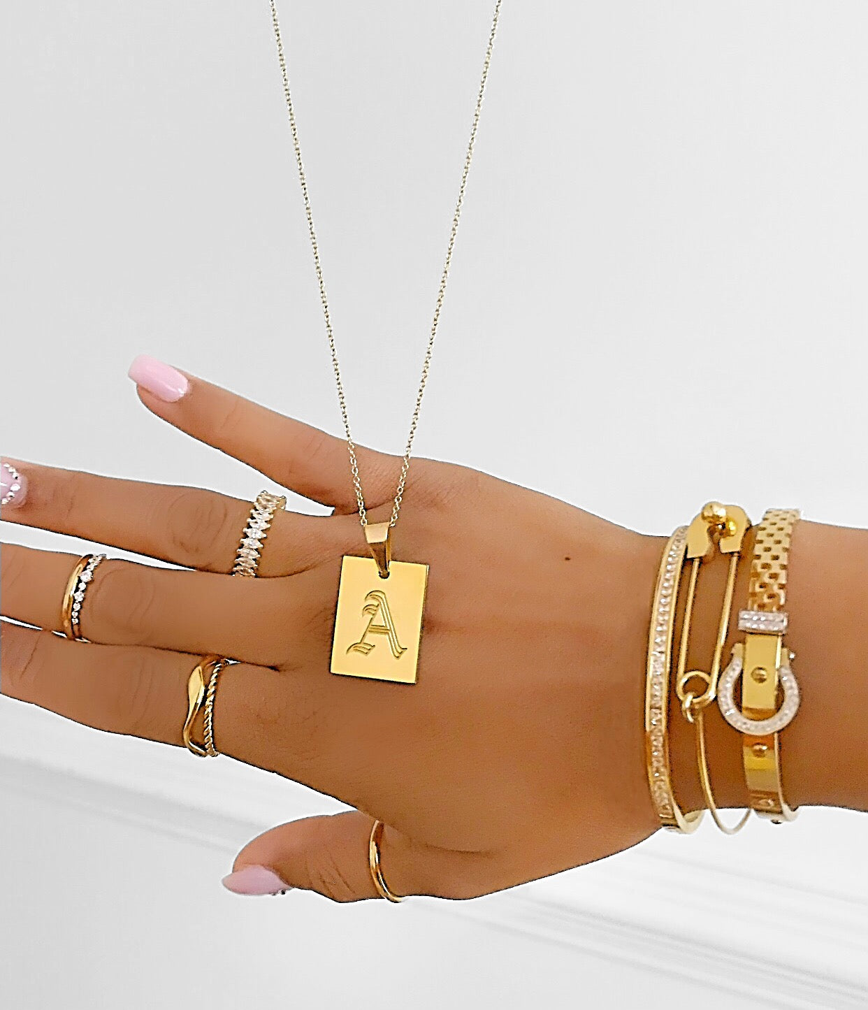 Safety Pin Bracelet