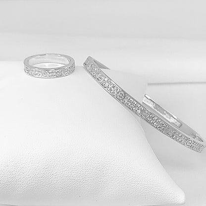 Diamond Bracelet Set