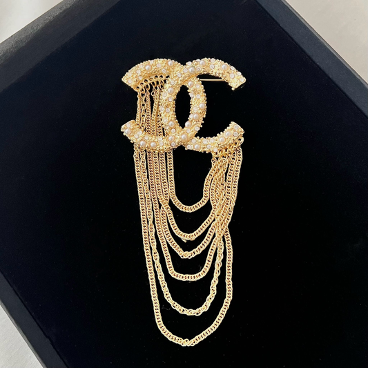 Chanel Inspired Lux Brooch